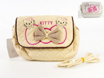 Сумка Hello Kitty шкірзамінник, горизонтальна, забарвлення асорті