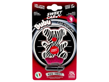 Ароматизатор Sweet Car red fruit, пластиковый, на дефлектор
