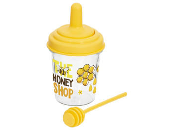 Банка Herevin Honey, с ложкой, 320мл, 8699038081772