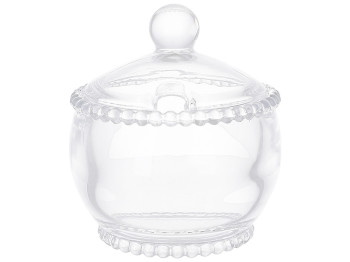 Сахарница Bauble, прозрачная, 10х11см