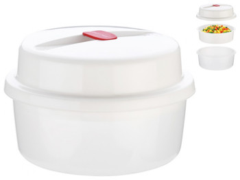 Кастрюля-пароварка глубокая PURITY MicroWave для микроволновой печи D21х12,5см 83482