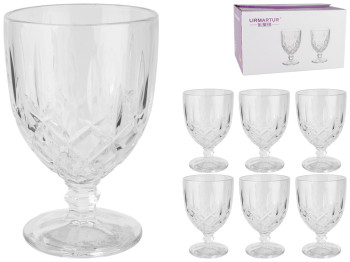 Набор бокалов для вина Кроун 300мл (цена за набор 6шт) 05828