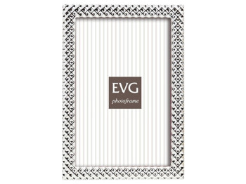 Фоторамка 10×15 см EVG, Onix S08 Silver, металл, 11,5×16,5×1,5 см 6900071192236