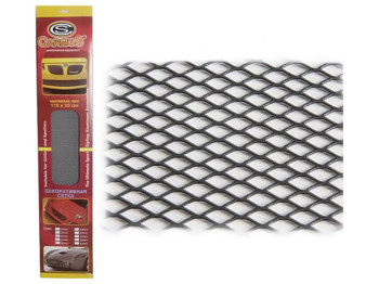 Решетка декоративная 100x40см black №3 Без упаковки