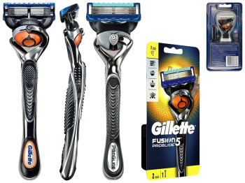Бритва с 2 сменными кассетами Gillette Fusion ProGlide Flexball 5 лезвий