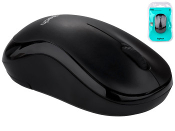 Беспроводная Мышь Logitech M186, Black