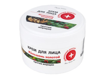 Крем для лица Домашний доктор Женьшень золотой 100мл