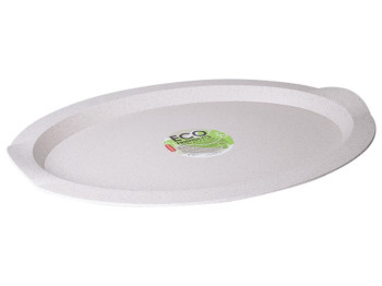 Таця овальна, 47х35х4см, ECO WOOD (колір біла роза) W167403