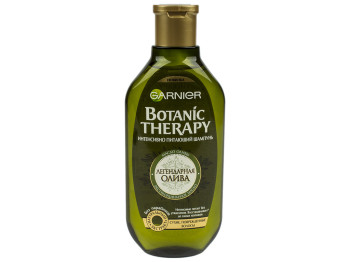 Шампунь живильний Garnier Botanic Therapy "Легендарна олива" для сухого, пошкодженого волосся 400мл