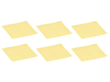 Подложка под стекло FLAIR LITE 6шт ванильная 41154