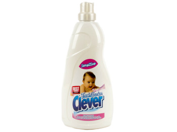 Кондиционер для белья/детской одежды Clever FreshGarden - Sensitive 2000ml (Польша)