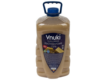 Рідке мило 72% господарське Vnuki без фосфатів і хлору, 5л