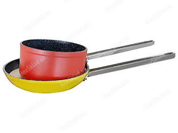 Набор сковорода 16x3,5см + сотейник 700мл (цена за набор 2 предмета)