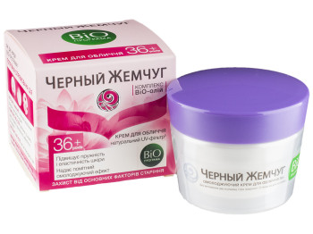 Крем для обличчя Черный жемчуг bio-програма, для пружності шкіри, з комплексом bio-масел 36+ 50мл
