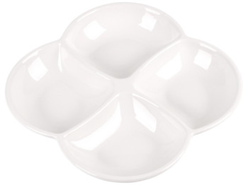 Менажниця, порцеляна, 18,5х18,5х3см