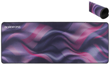 Килимок для Мишки Borofone BG12 Illustrious gaming, 80х30см, Колір Чорний