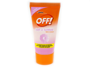 Крем від комарів OFF! "Soft & Scented" 50мл 