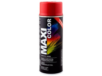 Эмаль аэрозольная универсальная декоративная MAXI COLOR карминно-красный 400мл