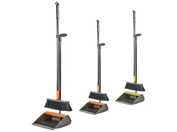 Набір для прибирання мітла, совок, 95см