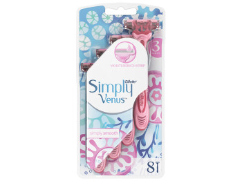 Одноразові бритви Gillette Simply Venus 3, 8шт