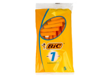 Станки для бритья Bic Sensitive 1 1 лезвие (цена за набор 5шт)