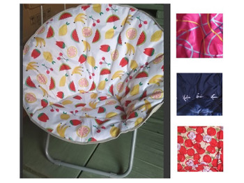 Кресло раскладное круглое D80см