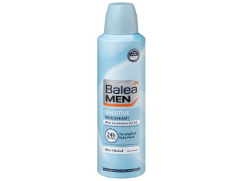 Дезодорант-антиперспірант Balea MEN Sensetive, 200мл