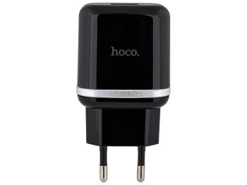 Мережевий зарядний пристрій Hoco N3 Micro QC3.0 Колір Чорний