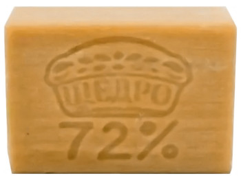 Мыло хозяйственное твердое Щедро 72%, 200г, ЗЖК