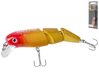 Воблер трехсоставной Sams Fish 8г 60мм