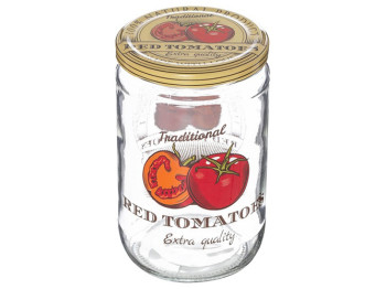 Банка Herevin Decorated Jar-Tomato, 660мл, 8699038057753