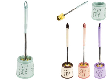 Туалетный ершик с подставкой 54см (цена за набор 2 предмета)