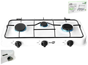Настільна газова плита, 3 конфорки