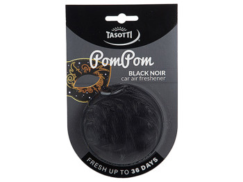 Ароматизатор мешочек Tasotti POM POM Black Noir (102803)