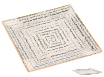 Блюдо Ipec Storm, 18x18см, десертное, 6425030010517