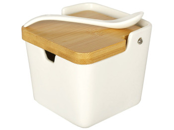 Банка для сипучих продуктів із ложкою, 300мл, Naturel