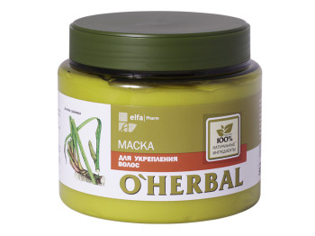 Органическая маска O’Herbal для укрепления волос 500мл