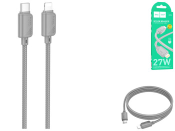 Кабель USB Hoco X113 Type-C to Lightning PD27W Цвет Серый