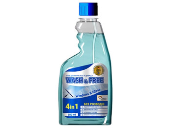 Средство для мытья стекла и зеркал Wash&Free запаска 500мл