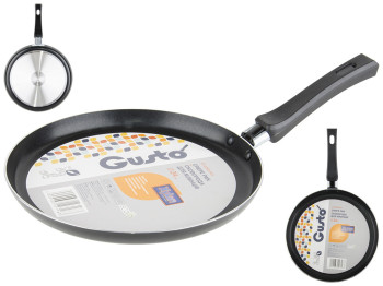 Сковорода блинная Gusto алюминиевая с антипригарным покрытием Xylan Plus D24см GT-2200-24/3