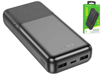 Універсальна Мобільна Батарея Borofone BJ33A Creed 20000 mAh Колір Чорний