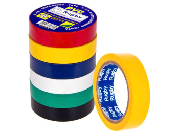 Изолента PVC, 10м, ассорти кольорів