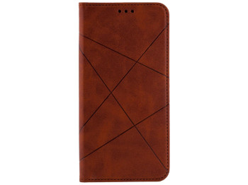 Чехол-книжка Business Leather для Samsung Galaxy A03s Цвет Коричневый