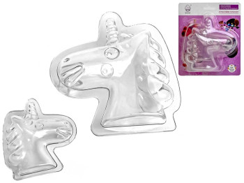 Форма для шоколада Unicorn, акриловая, 13х13см