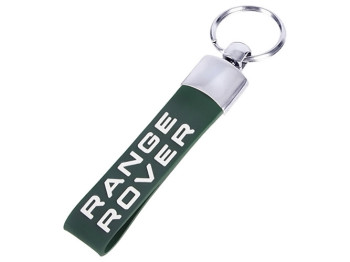 Брелок з гумовим ремінцем, зелений, RANGE ROVER
