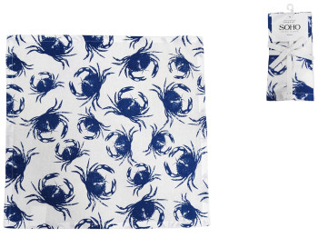 Набор полотенец Soho Crab, 40х40см, хлопок 100% (цена за набор 4шт) 8900070537449