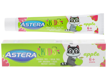 Дитяча зубна паста Astera "Яблуко" 50мл