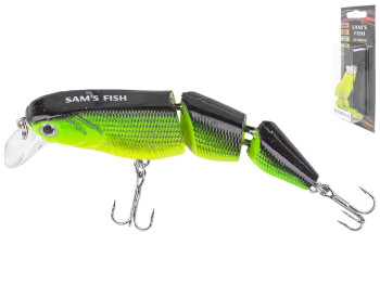 Воблер трехсоставной Sams Fish 9,5г 80мм
