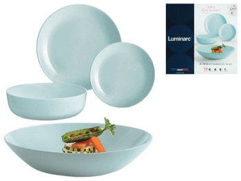 Сервіз Luminarc Diwali Paradise Blue (ціна за набір 19 предметів) 0883314976076