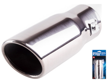 Насадка на глушитель НГ-0023, вход D53мм, длина 145мм, выход D64мм